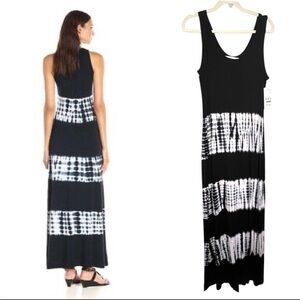 KAREN by karen kane SOUTH PACIFIC II T/D MAXI DRESS Made in USA Size Large